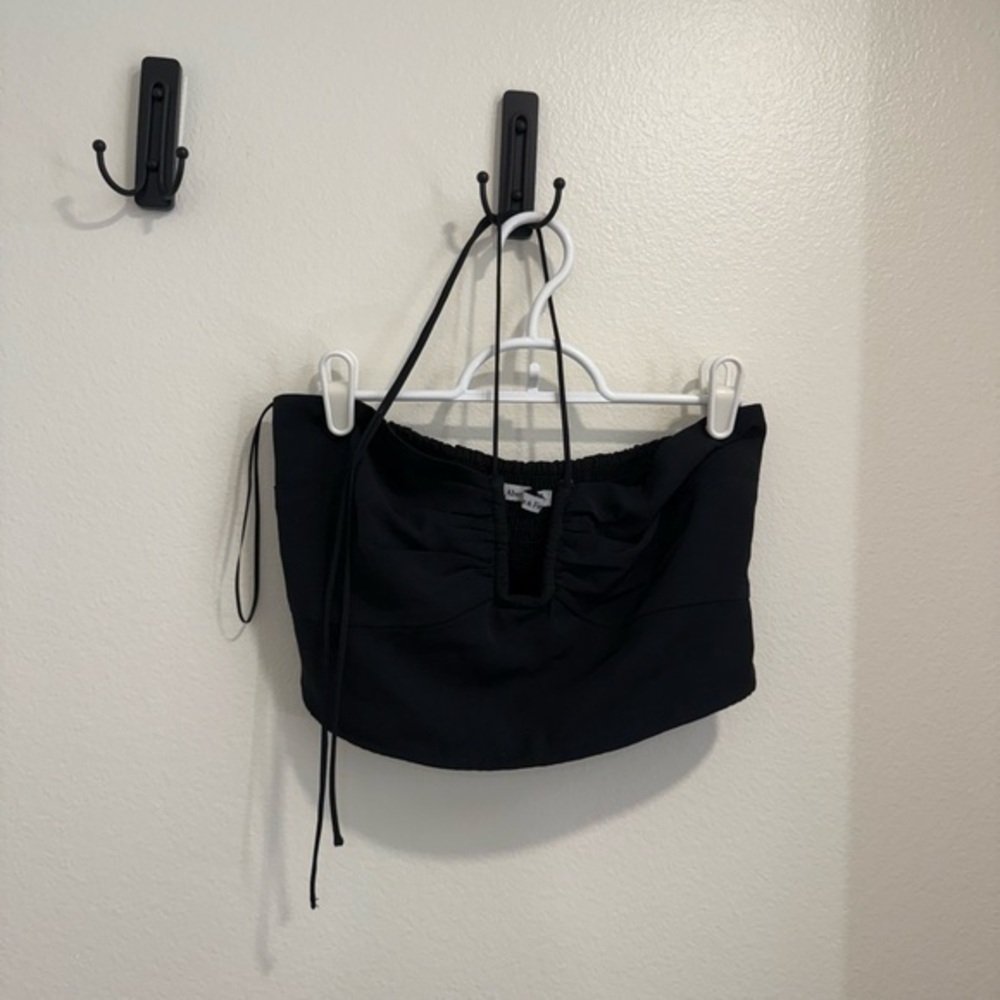 Black Strapless Top Abercrombie